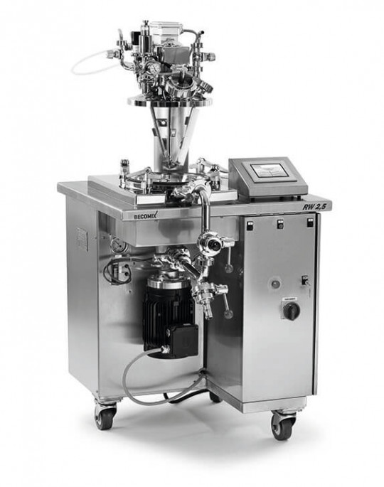 Laboratory homogenising mixer